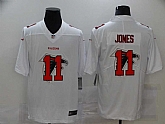 Nike Falcons 11 Julio Jones White Shadow Logo Limited Jersey,baseball caps,new era cap wholesale,wholesale hats